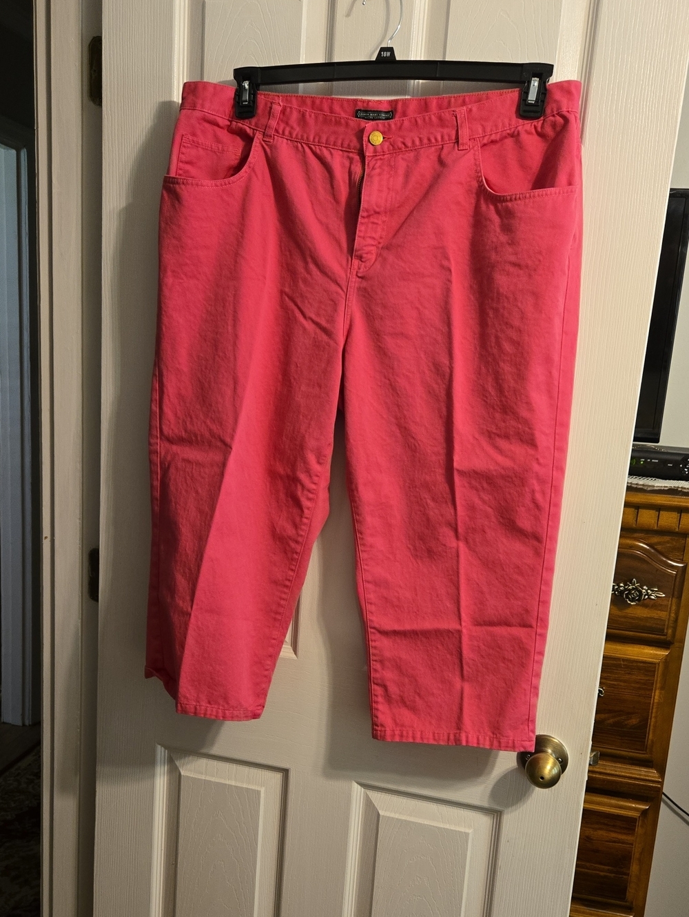 Lauren Jeans Co. By Ralph Lauren Pink Cotton Capris